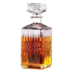 Licoreira Vidro Retro Garrafa Whisky Bar Frasco Luxo Licor