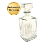 Licoreira Vidro Retro Garrafa Whisky Bar Frasco Luxo Licor