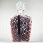 Combo 2 Decanter Frasco Decoração Cristal Whisky Licor