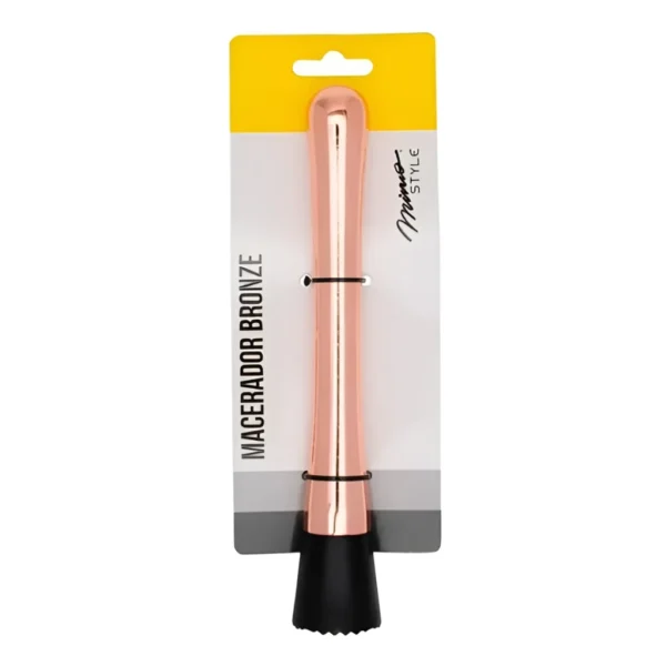 Macerador Dentado Bronze Inox 20,2cm Mimo Style