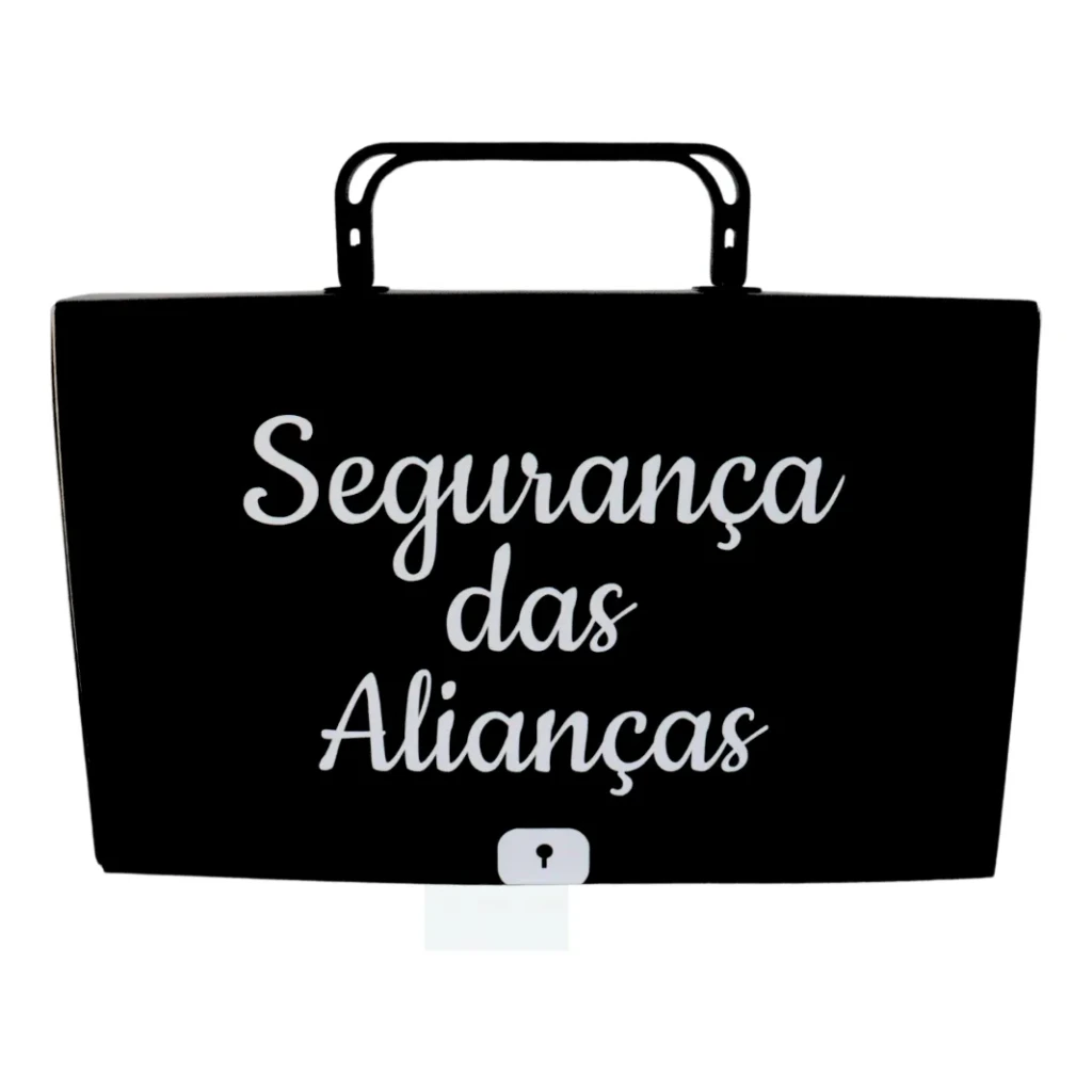 Maleta Do Pajem, Maleta, Segurança Das Alianças, Casamento Maleta Do Pajem, Maleta, Segurança Das Alianças, Casamento