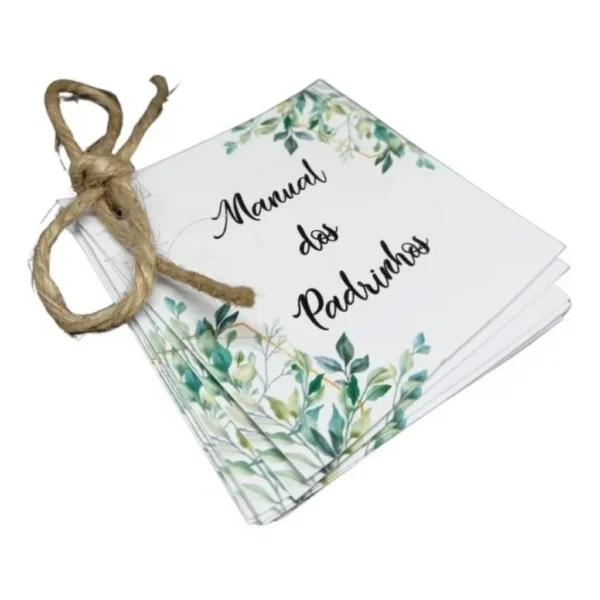 Manual De Padrinhos - 15 Unidades