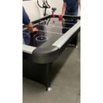 Mesa Air Hockey Ahead Sports Profissional Preto E Branco
