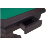 Mesa Carteado Poker Sextavada C/ 6 Gavetas Em Mdf Revestida