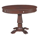 Mesa De Jogos De Xadres Ou Carteado Madeira Jequitibá Nobre