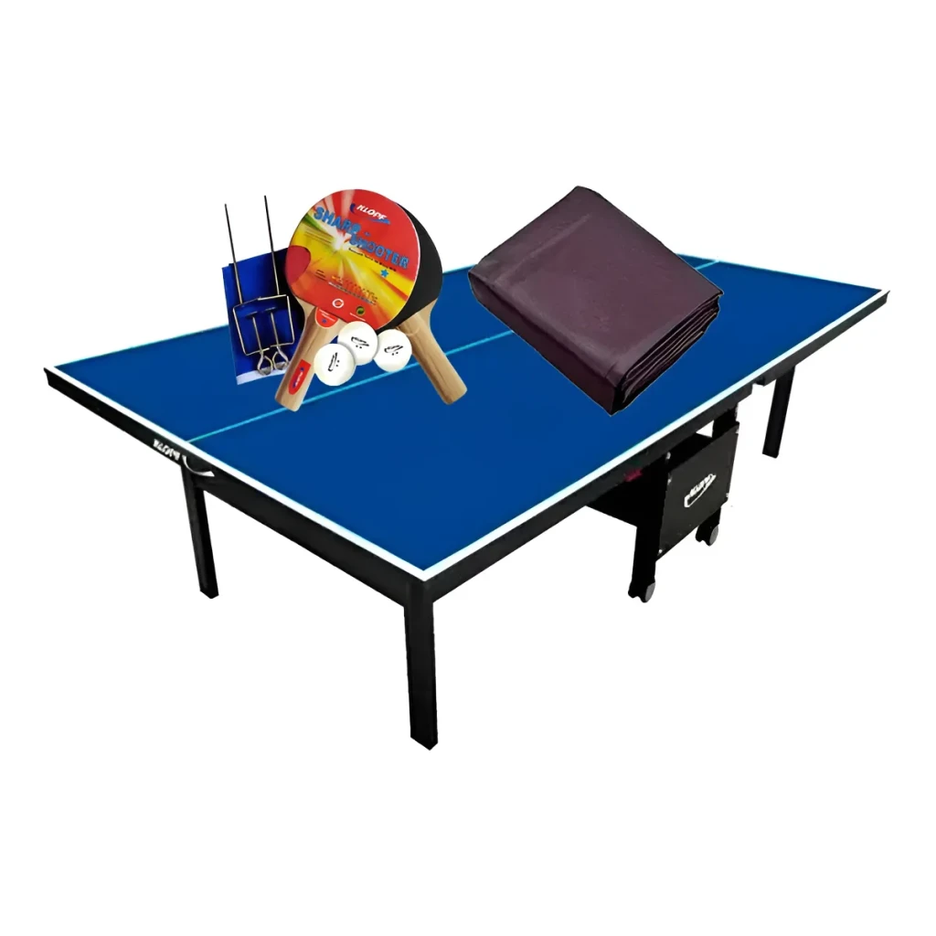 Mesa De Ping Pong Mdf 18mm Klopf 1084 + Kit 5030 + Capa Mesa De Ping Pong Mdf 18mm Klopf 1084 + Kit 5030 + Capa
