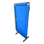 Mesa De Sinuca Bilhar 1,50x90 Mdf Completa 2 Tacos E Bolas Tecido Azul