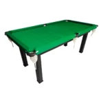Mesa Sinuca Bilhar 1,80 Mdf 2 Pés Dobráveis C/bola E Tacos