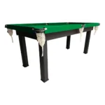 Mesa Sinuca Bilhar 1,80 Mdf 2 Pés Dobráveis C/bola E Tacos