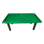 Mesa Sinuca Bilhar 1,80 Mdf 2 Pés Dobráveis C/bola E Tacos