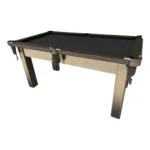 Mesa Sinuca Bilhar All Black Com Bolas Numeradas + 2 Tacos