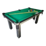 Mesa Sinuca Bilhar + Kit Bolas Numeradas 2 Tacos + Nivelador