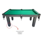 Mesa Sinuca Bilhar + Kit Bolas Numeradas 2 Tacos + Nivelador