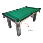 Mesa Sinuca Bilhar + Kit Bolas Numeradas 2 Tacos + Nivelador