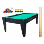 Mesa De Sinuca Bilhar Completa Com Bolas Numeradas + Tacos