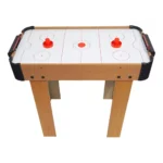 Mesa Mini Aero Hockey Game Infantil Ventilada Mdf Família