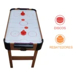 Mesa Mini Aero Hockey Game Infantil Ventilada Mdf Família