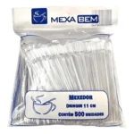 Mexedor Café, Bebidas Tipo Drink Com 11cm - C/5000 Unid Cor Transparente Tr