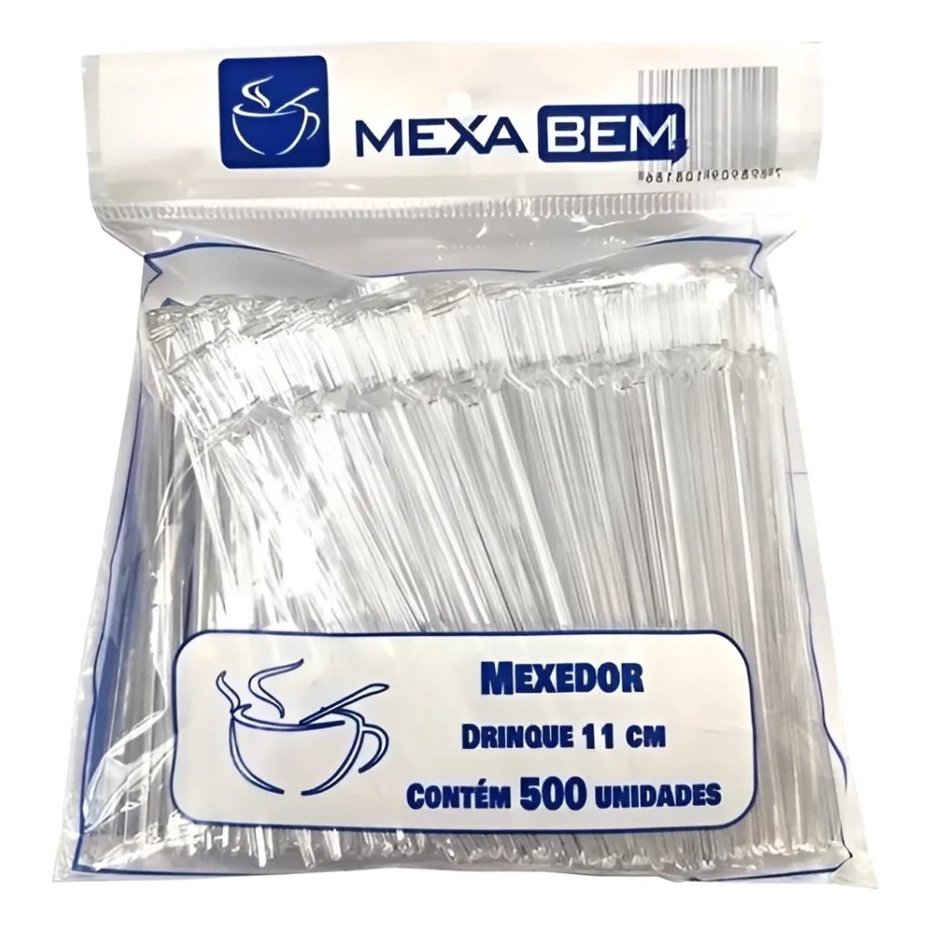 Mexedor Café, Bebidas Tipo Drink Com 11cm - C/5000 Unid Cor Transparente Tr Mexedor Café, Bebidas Tipo Drink Com 11cm - C/5000 Unid Cor Transparente Tr