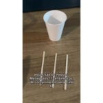 Mexedor De Café 11cm - Madeira - Biodegradável C/ 500un - Madeira