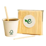 Mexedor De Café 11cm - Madeira - Biodegradável C/ 500un - Madeira