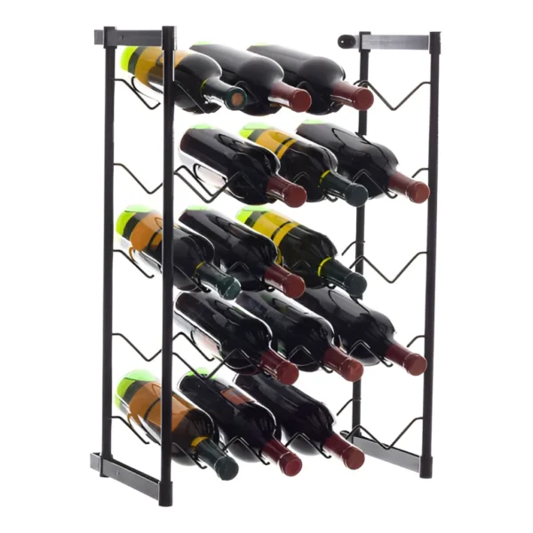 Mini Adega Aramado Metaltru para 20 garrafas de vinho