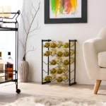 Mini Adega Aramado Metaltru para 20 garrafas de vinho