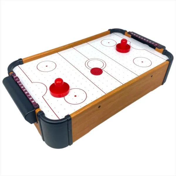 Mini Mesa De Hockey Air Portátil Com Pilhas Jogo Completo