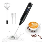 Mini Mixer 2 Em 1 Misturador Bebidas 2 Em 1 Espumador Leite