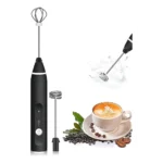 Mini Mixer 2 Em 1 Misturador Bebidas 2 Em 1 Espumador Leite