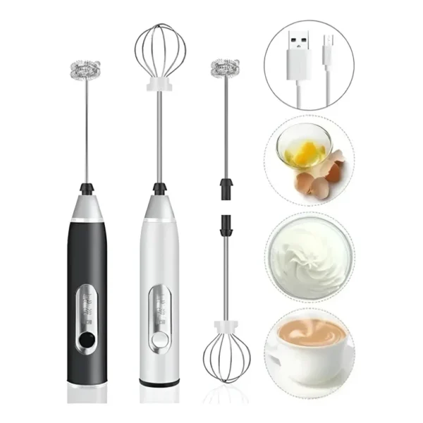 Mini Mixer Misturador Batedor Suco Massa Ovos Portátil B Basto