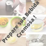 Mini Mixer Misturador De Bebidas 2 Em 1 Portátil Recarregável Inox