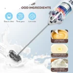 Misturador Mixer Portátil Hytalux Bebidas Bartender Regarregavel Usb Branco Preto