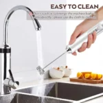 Misturador Mixer Portátil Hytalux Bebidas Bartender Regarregavel Usb Branco Preto