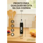 Misturador Mixer Bebidas/ovos Portátil Elétrico Bateria Mini Cor Preto Misturador De Café Elétrico Mini Mixer Para Café Misturador De Bebidas Mini Mixer Mackie Ferramentas