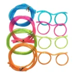 Óculos Canudo Lembrancinha P/ Festa Reutilizável Chaves C/20