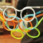 Óculos Canudo Lembrancinha P/ Festa Reutilizável Chaves C/20