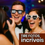 2 Óculos Festa Casamento Noiva Noivo Despedida Coração Casei