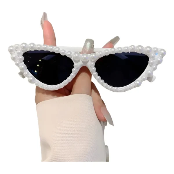 Óculos De Festa Coração Pérola Noiva Formatura Casamento