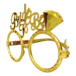 Óculos Festa Despedida Solteira Noiva Bride Lembrancinha Cor Cor Dourado Desenho Bride To Be