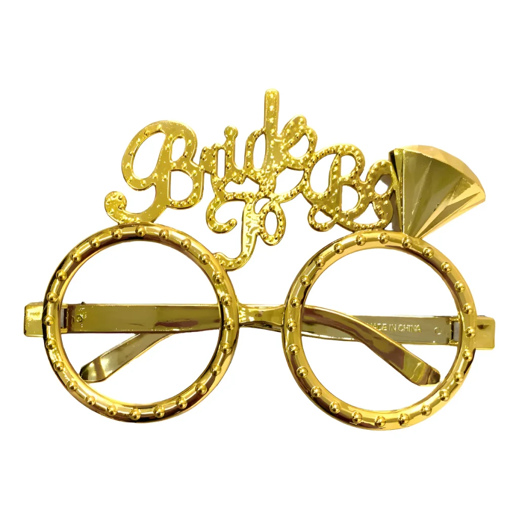 Óculos Festa Despedida Solteira Noiva Bride Lembrancinha Cor Cor Dourado Desenho Bride To Be Óculos Festa Despedida Solteira Noiva Bride Lembrancinha Cor Cor Dourado Desenho Bride To Be