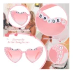 Óculos De Sol Heart, Presentes Para Noivas, Despedida De
