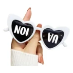 Óculos De Sol Noiva Coração Blogueira Casamento Retrô Festa