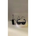 Óculos Led Neon Com 1 Caneta Giz + Pilha Brinde