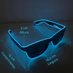 Oculos Led Neon Festa Balada Cosplay Rave Casamento