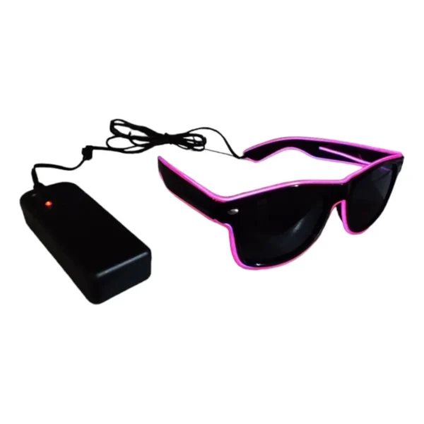 Óculos Led Neon Rave Balada Festa Casamento Eventos Carnaval