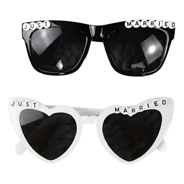 Óculos Personalizados Noiva Casamento Just Married