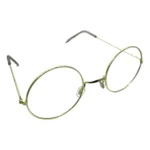 Óculos Papai Noel Fantasia Natal Redondo 5cm Diâmetro