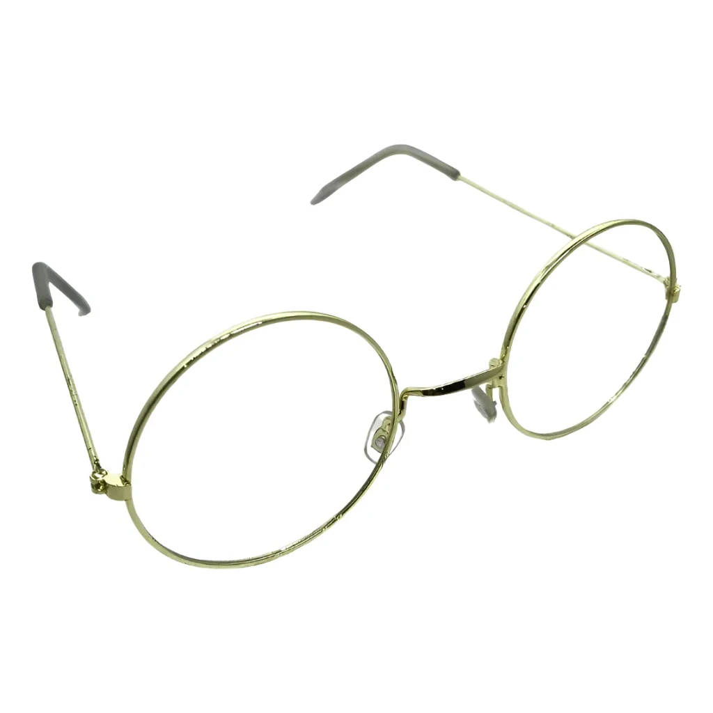 Óculos Papai Noel Fantasia Natal Redondo 5cm Diâmetro Óculos Papai Noel Fantasia Natal Redondo 5cm Diâmetro