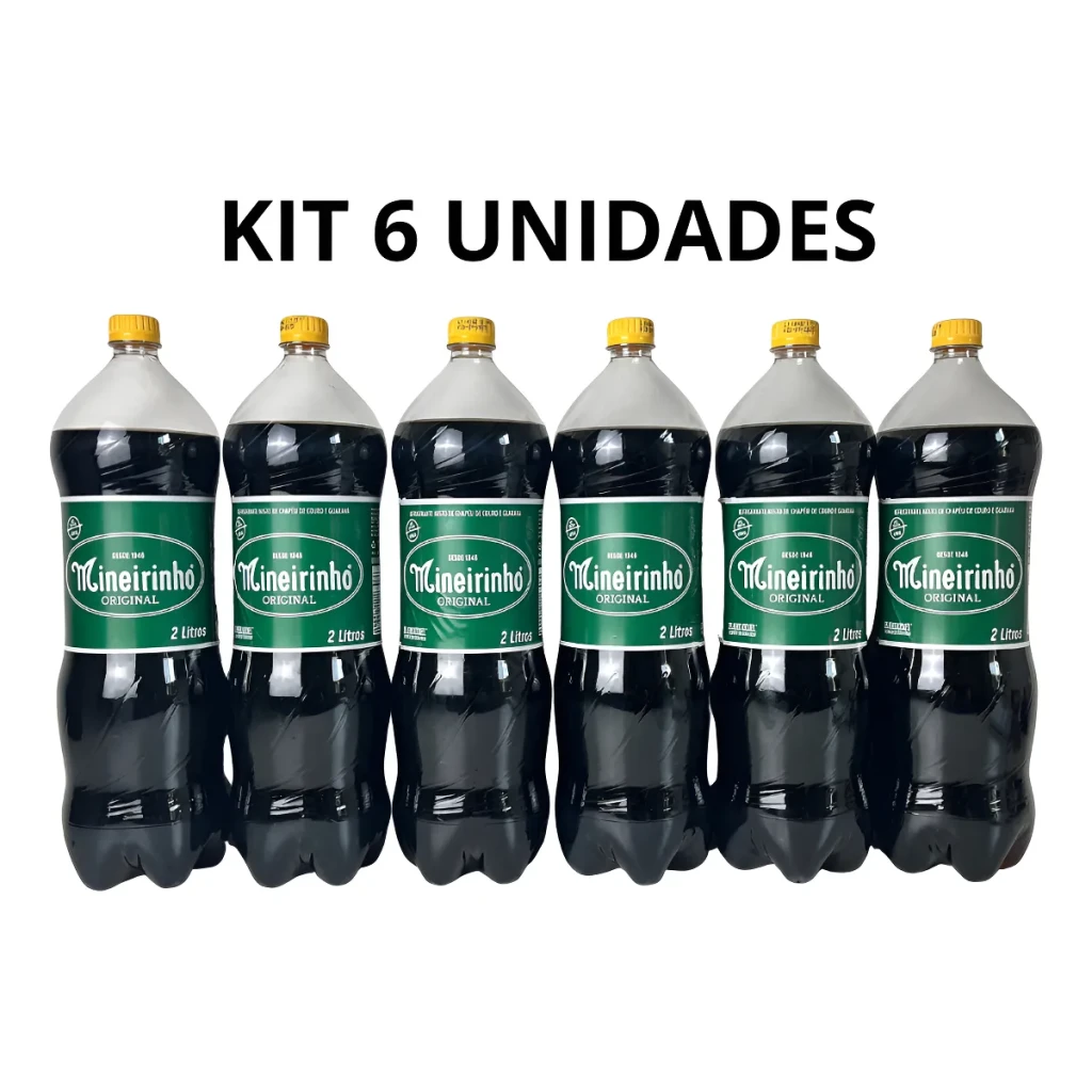 Pack Com 6 Mineirinho 2l Refrigerante Pack Com 6 Mineirinho 2l Refrigerante